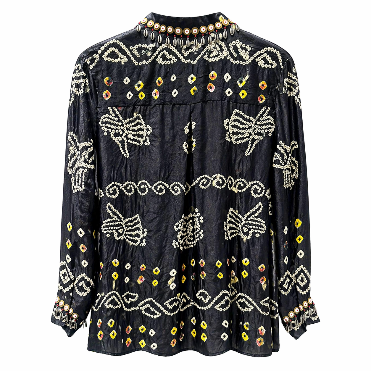Bohemian Style Patterned Blouse
