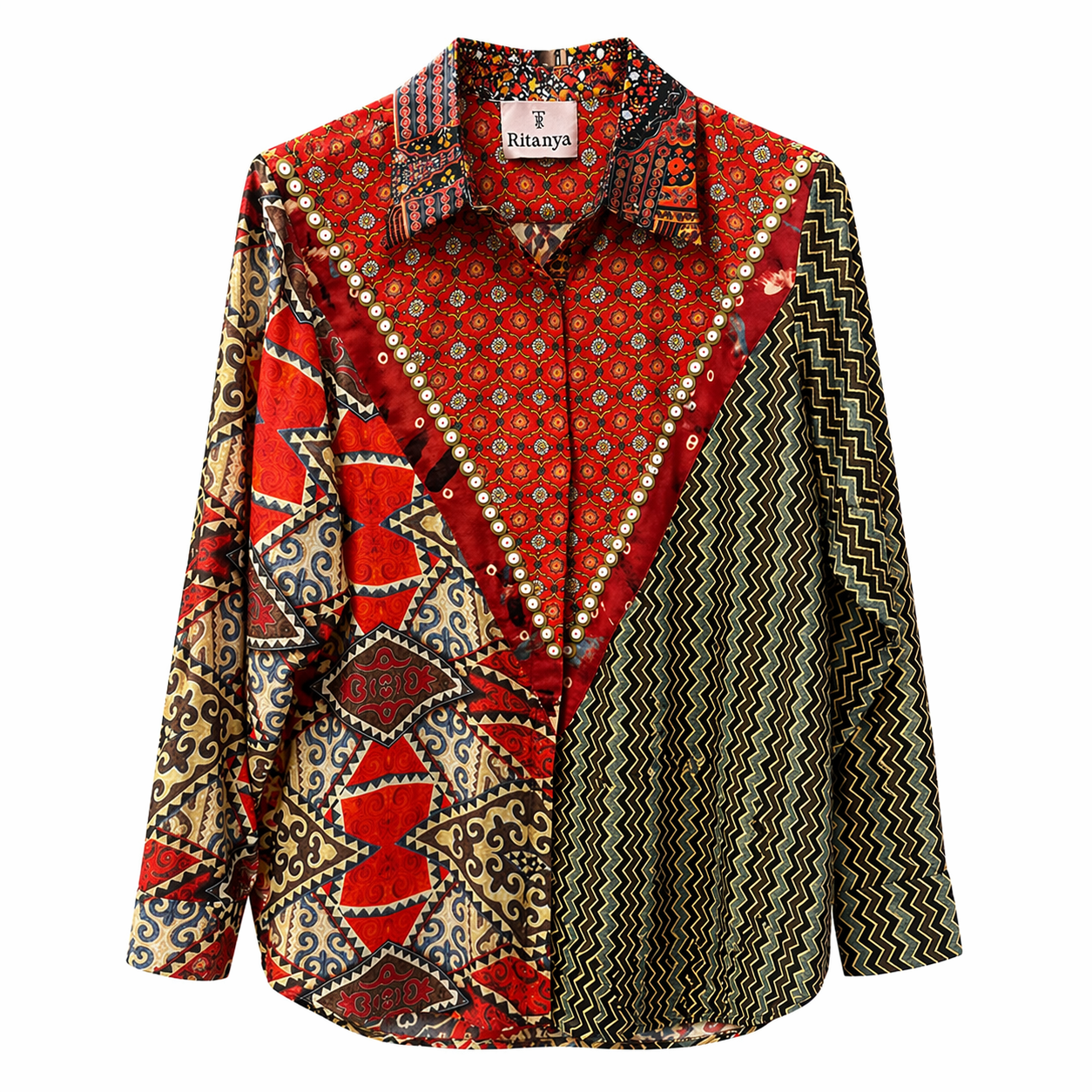 Colourfull Pach Work Boho