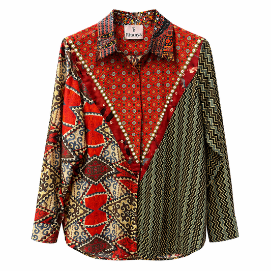 Colourfull Pach Work Boho