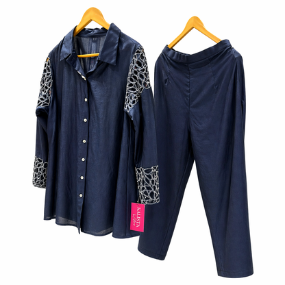 Navy Blue Shirt